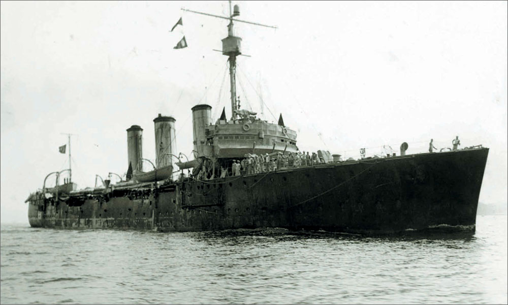 Легкий крейсер «Baia», 1942 г.