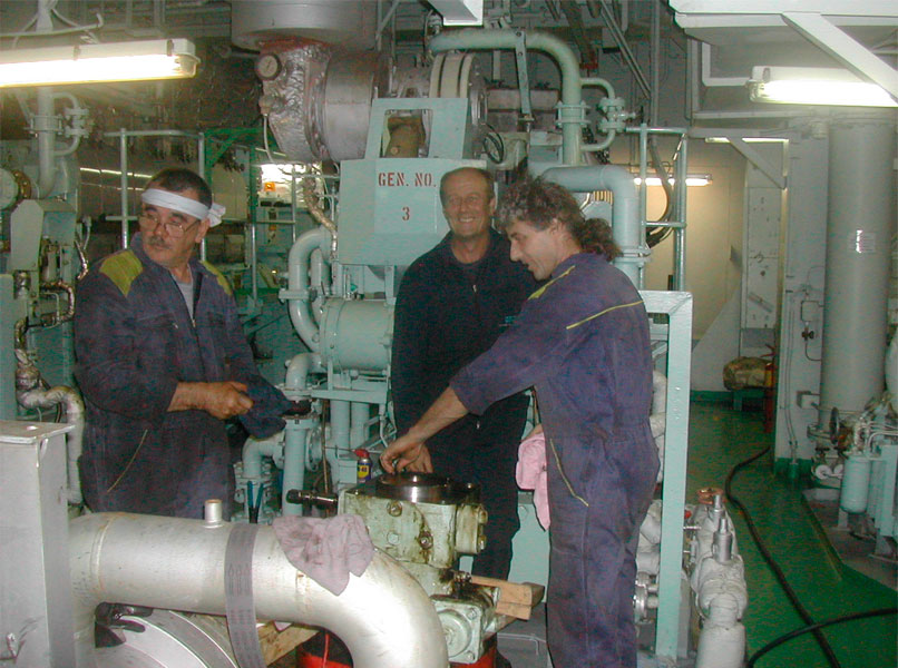 MirMarine Procedure for Handing Over Engine Room Watch