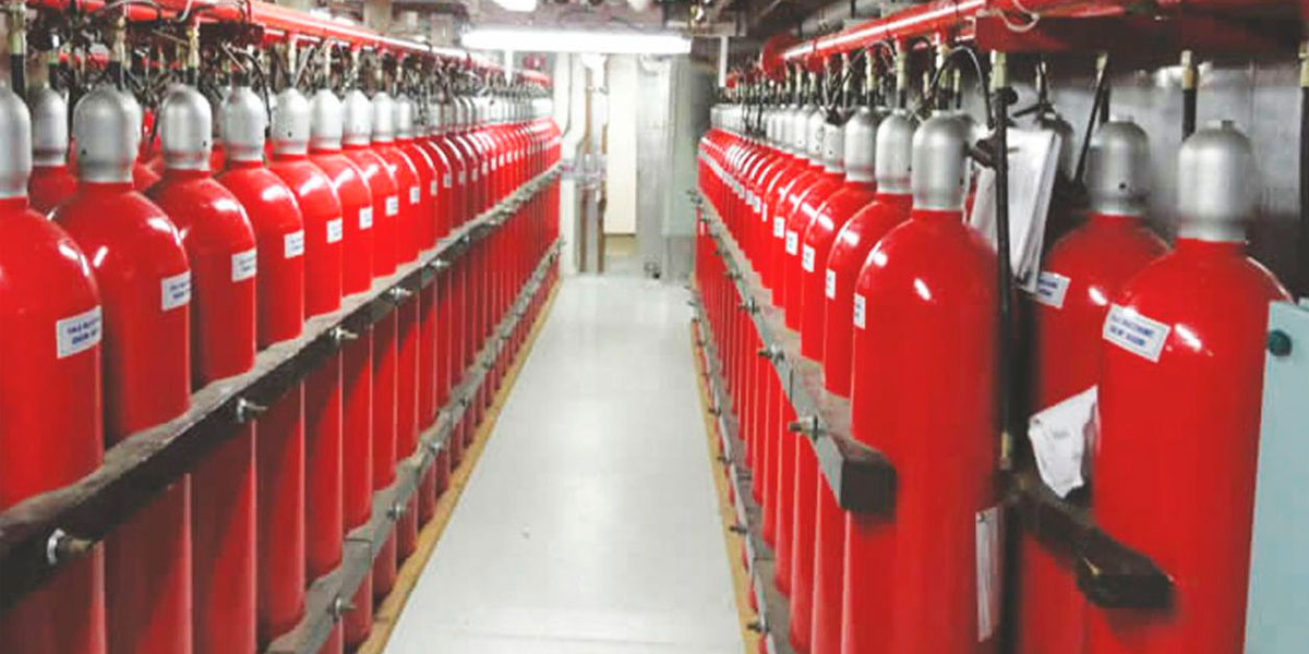 Fixed C02 Fire Fighting System