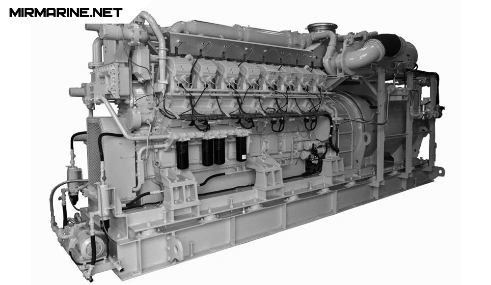 Тихоходные двигатели дизелестроительных фирм MAN, Mitsubishi и GMT