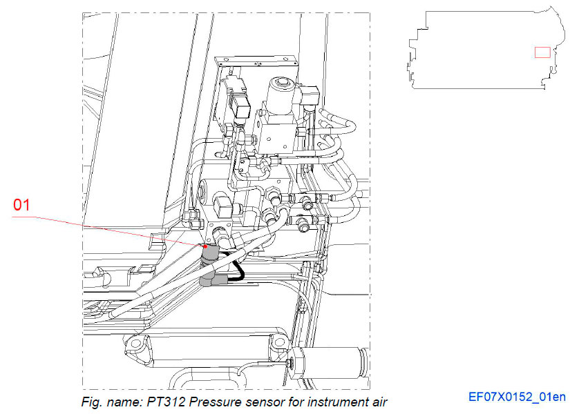 PT312 Pressure sensor for instrument air
