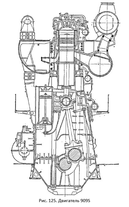Двигатель 909S (9ДКРН 90/160)