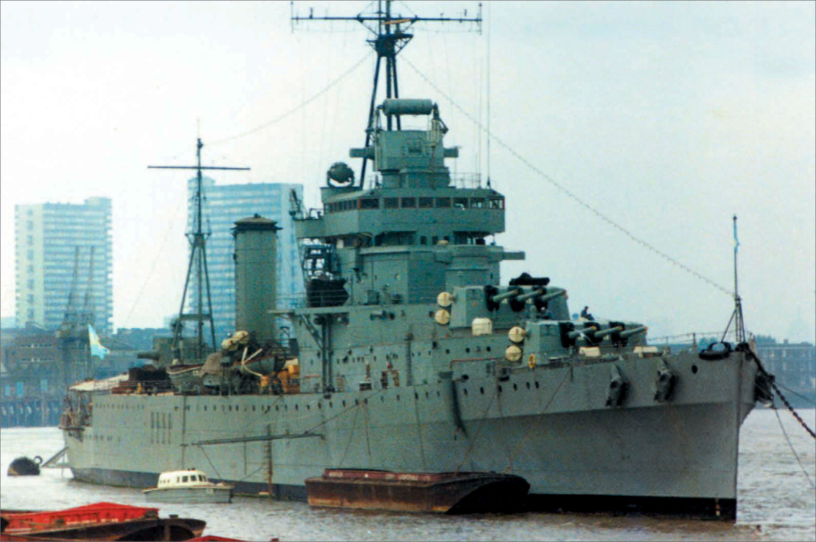 Крейсер «La Argentina», 1972 г.