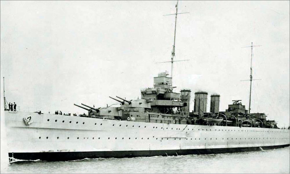Тяжелый крейсер «Cumberland»