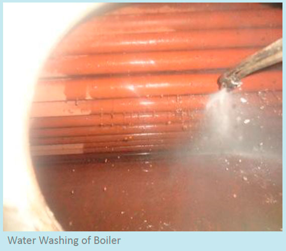 Water Washing of Boiler