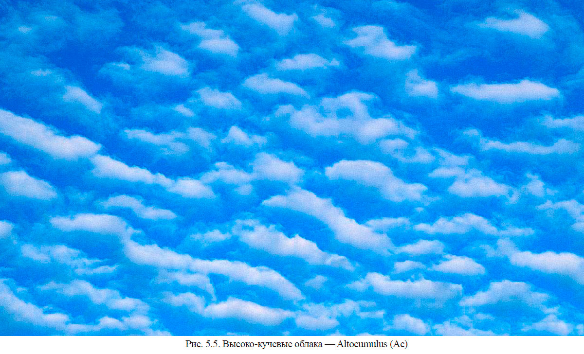 Высоко-кучевые облака — Altocumulus (Ac)