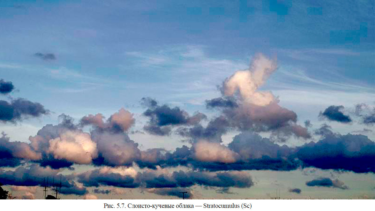 Слоисто-кучевые облака — Stratocumulus (Sc)